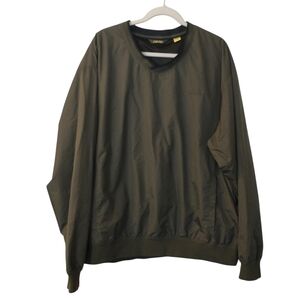 Men's Cabela's Green Pullover Windbreaker Jacket Size 2XL